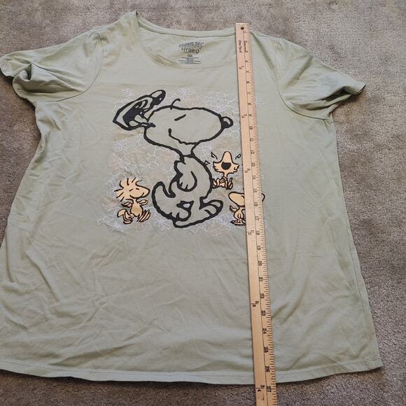 Peanuts Hybrid Apparel Size 0X Cotton Polyester Snoopy Woodstock Cartoon Tshirt - Picture 5 of 8